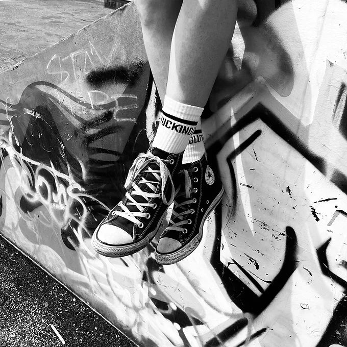 'ABSOFUCKINGLUTELY' Socks - SOX UK