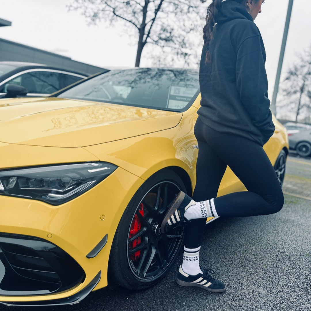 Mercedes wanker socks