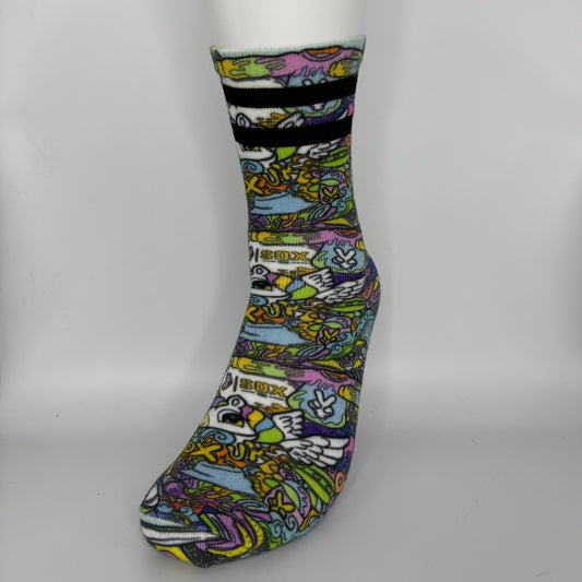 Sox UK unicorn socks pegasus art socks colourful socks Sox UK tie dye hand drawn gifts womens socks mens socks one size Peggy 1985 gym socks sports socks birthday gifts cotton