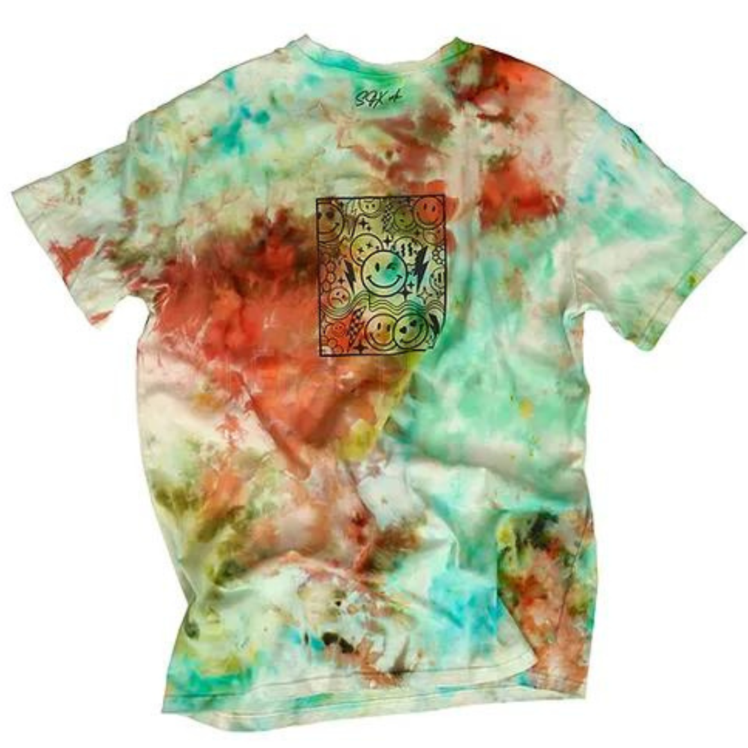 Oversized Smiley T Shirts - sox UK unisex