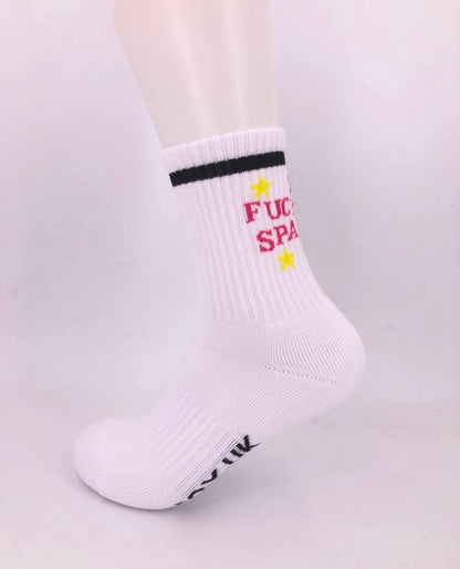 I DONT’T SWEAT I FUCKING SPARKLE Socks - Sox UK