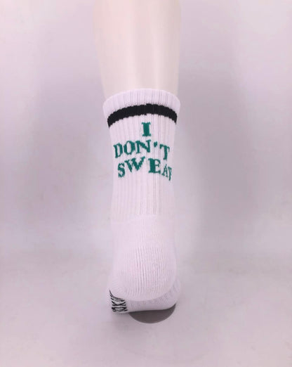 I DONT’T SWEAT I FUCKING SPARKLE Socks - Sox UK