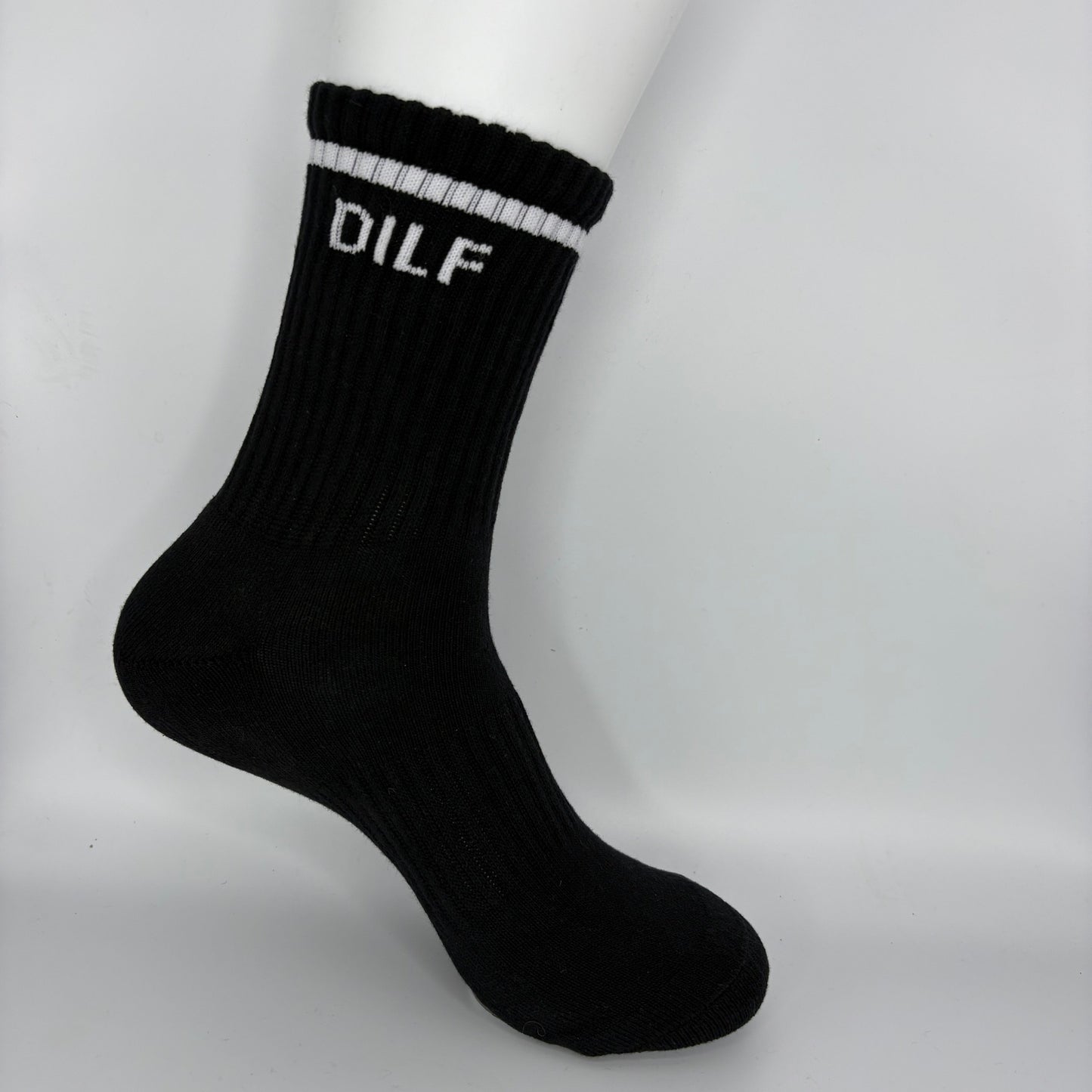 rude socks Dilf dad mens socks black socks funny socks naughty socks dad gift ideas American pie quotes black socks