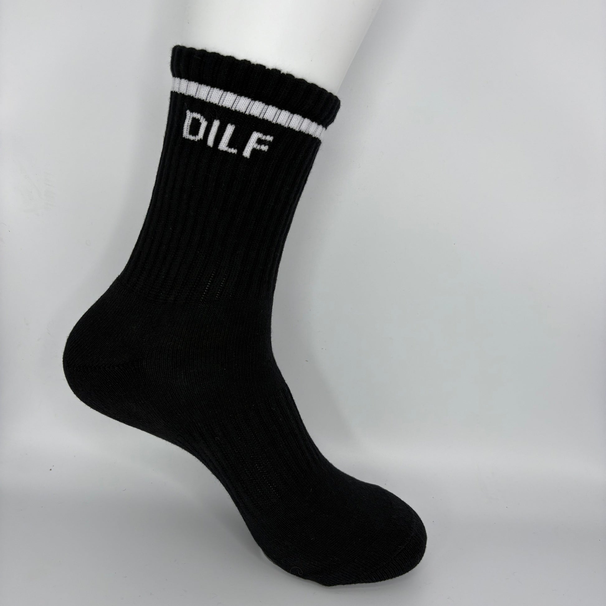 rude socks Dilf dad mens socks black socks funny socks naughty socks dad gift ideas American pie quotes black socks