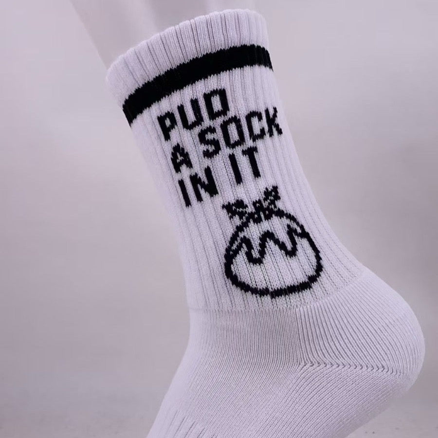 Pud a sock in it soxs