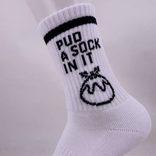 Pud a sock in it soxs