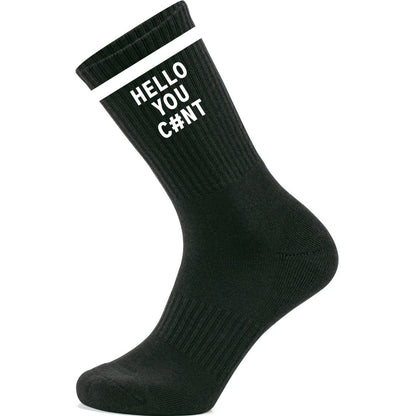 Hello you cunt socks sox uk