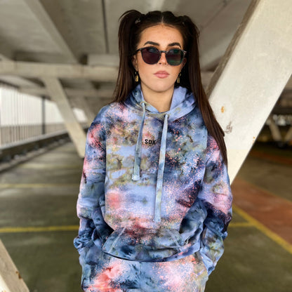 Joggers tracksuit matching set tie dye clothing hoodies men and women set handmade bespoke custom match SOX UK 