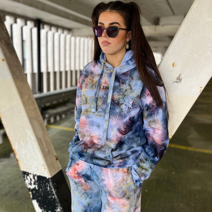 Joggers tracksuit matching set tie dye clothing hoodies men and women set handmade bespoke custom match SOX UK 