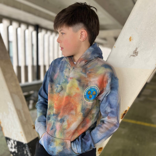 Shrewsbury Town Football Club Custom tiedye kids hoodie - Sox UK