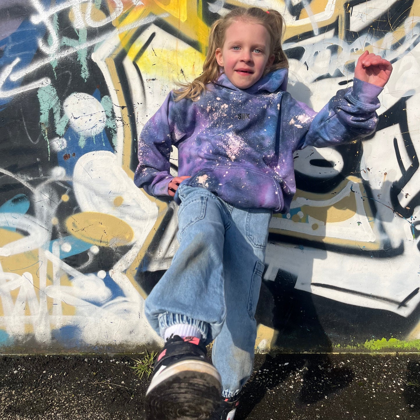 Purple Stardust Hoodie - Sox UK