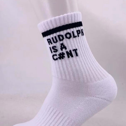 Rudolph is a C#nt Socks - Sox UK