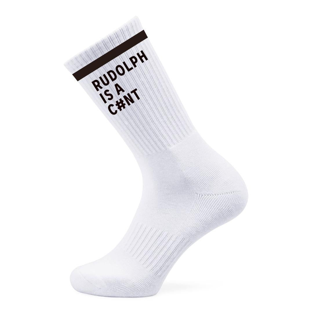 Rudolph is a C#nt Socks - Sox UK