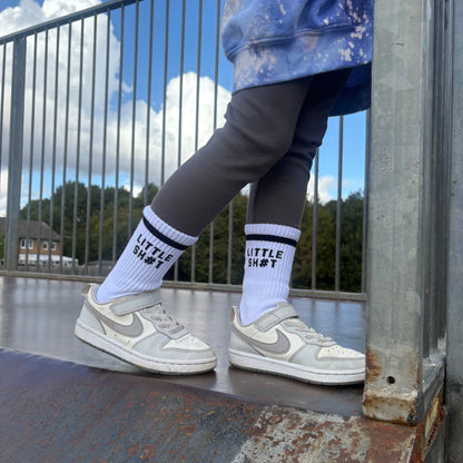 little shit naughty socks kids socks quoted socks shit quotes gift ideas funny socks cotton socks Sox UK