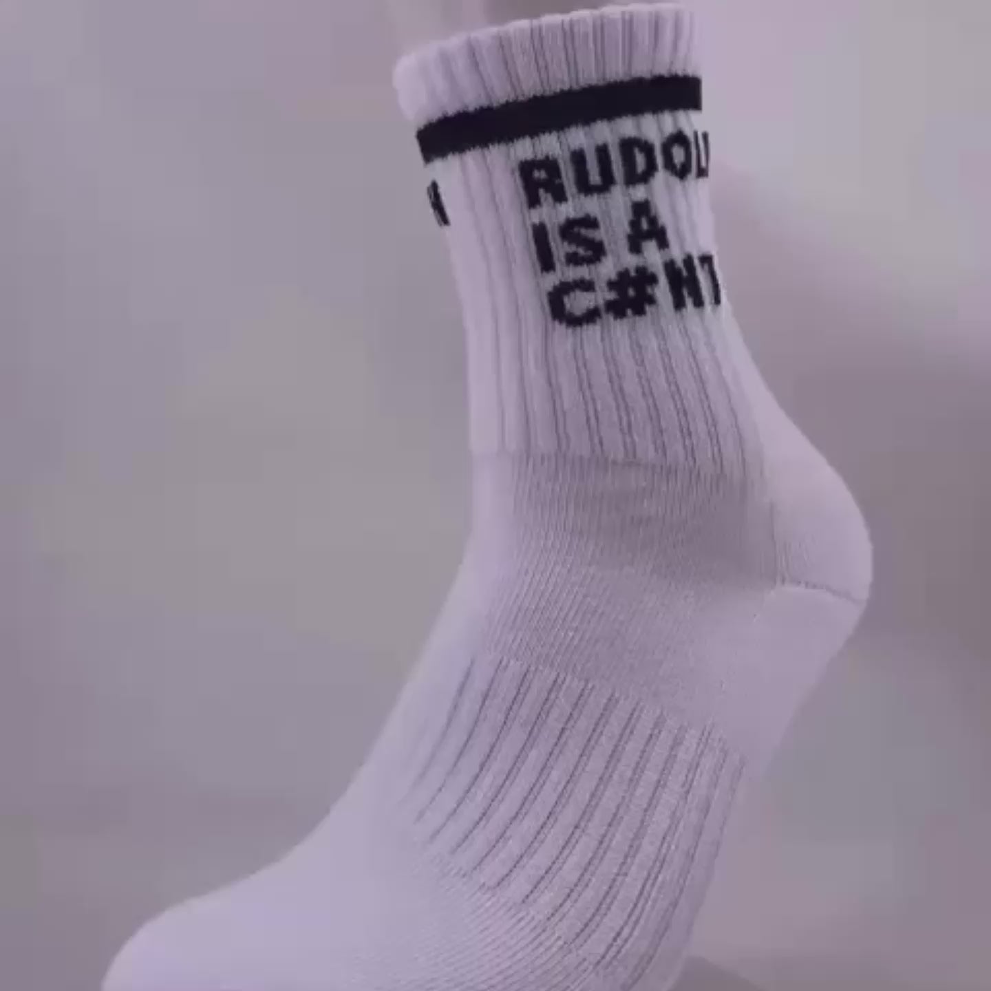 Rudolph is a C#nt Socks - Sox UK