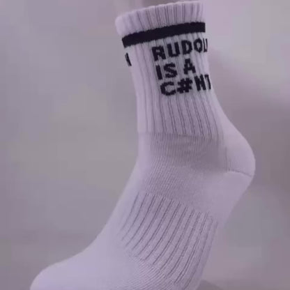 Rudolph is a C#nt Socks - Sox UK