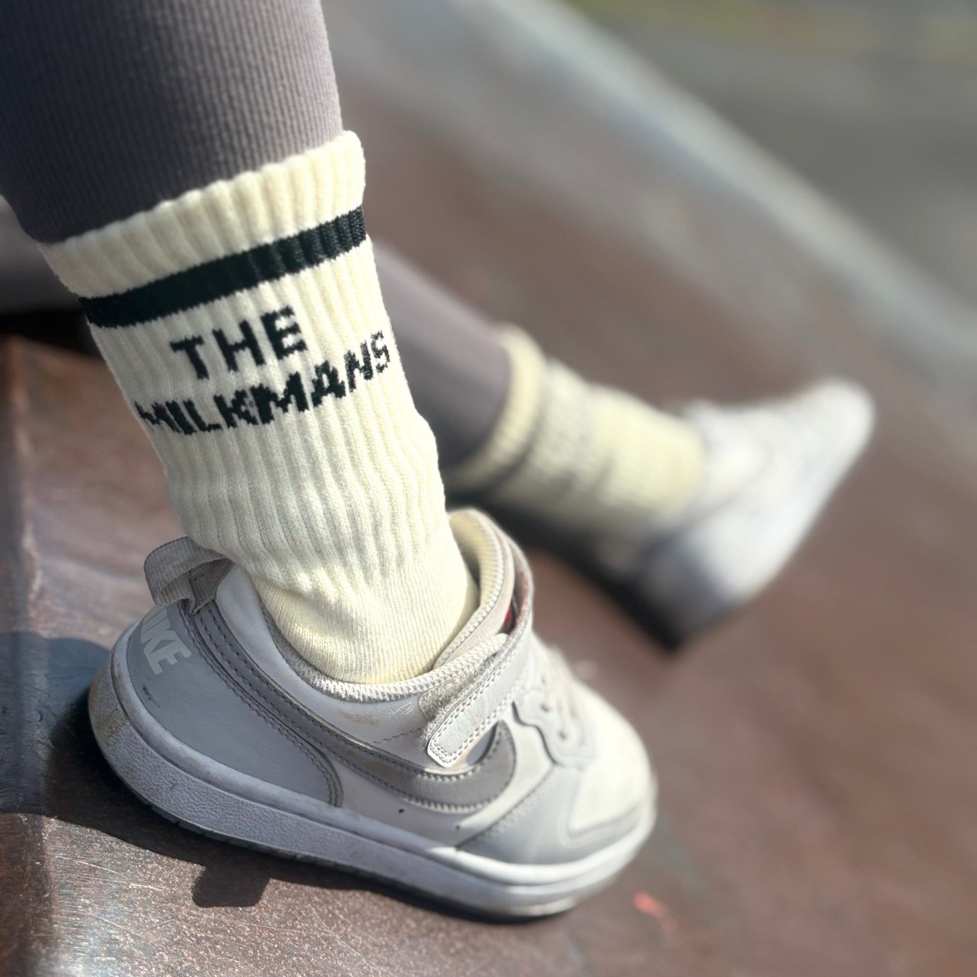 the milkman milk socks kids socks teens socks funny socks quote quoted socks Sox UK