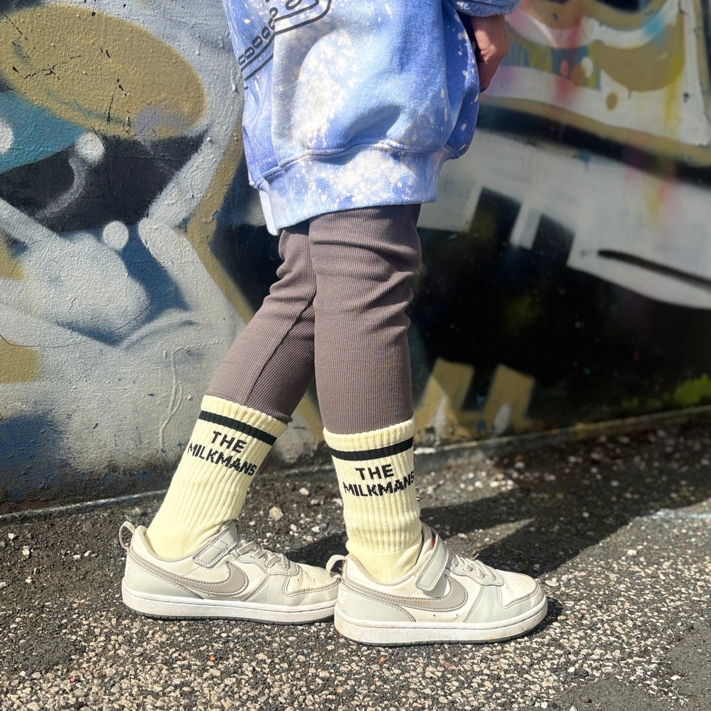 the milkman milk socks kids socks teens socks funny quote quoted socks Sox UK
