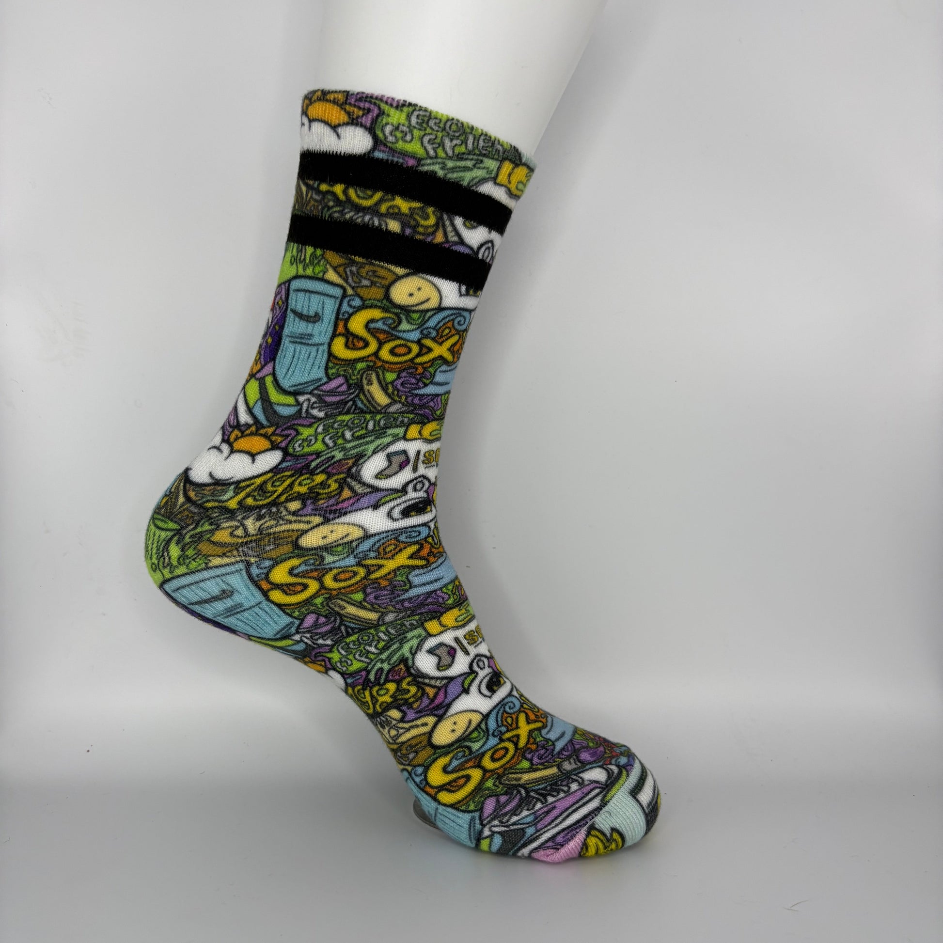 unicorn socks pegasus art socks colourful socks Sox UK tie dye hand drawn gifts womens socks mens socks one size Peggy 1985 gym socks sports socks